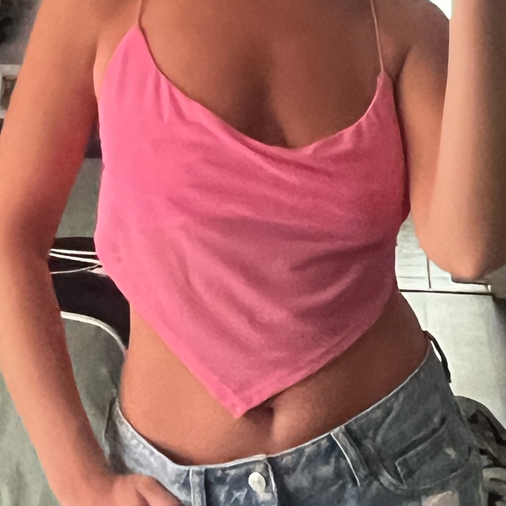 Pink Princess polly top